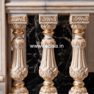 Stylish Marble Staircase Balusters Custom Metal Balusters