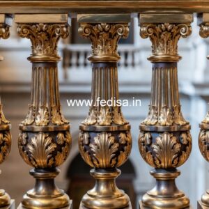 1. Luxury Marble Baluster Designs For Elegant Homes Aluminum Deck Pickets