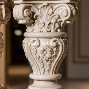 Unique Marble Baluster Designs That Impress White Square Balusters