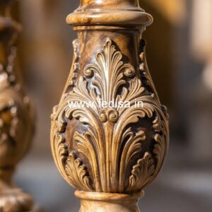 Premium Villa Marble Baluster Designs Outdoor Railing Balusters