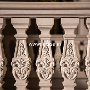 Unique Marble Baluster Concepts Replacing Banister Spindles
