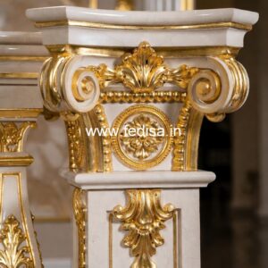 9. Decorative Marble Balusters For Royal Interiors Stair Balusters Wood White