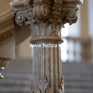 Unique Modern Marble Baluster Concepts Fusion Stair Spindles