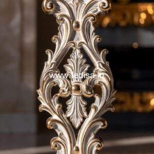 Decorative Classic Marble Railings Square Banister Post