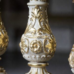 High-end Exterior Marble Designs Colonial Wood Balusters