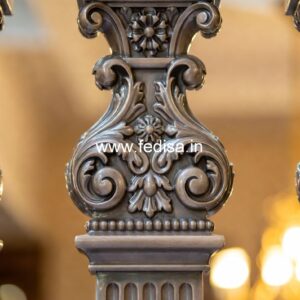 Elegant Home Exterior Marble Designs Banister Baluster