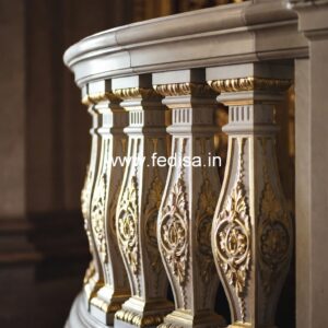 Contemporary Luxury Baluster Designs Chrome Banister Spindles