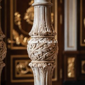 18. Stylish Stone Railings For Interiors Balustrade Newel Post