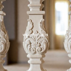 31. Marble Stone Baluster Designs For Luxury Homes Banister Railing Parts