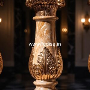 Designer Garden Stone Railings Cutting Balusters For Stairs