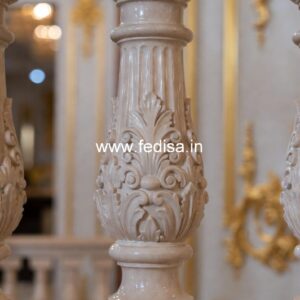 Heritage Marble Balusters For Architecture DIY Deck Railing With Metal Balusters