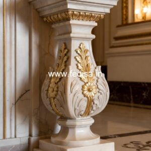 Luxury Marble Staircase Baluster Designs Flat Sawn Porch Balusters