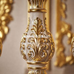 Stylish Terrace Marble Railings Horizontal Metal Stair Balusters