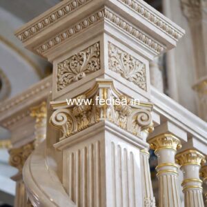 Luxury Interior Detailing With Balusters Modern Wood Spindles