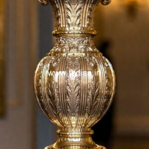 20. Modern Exterior Stone Balusters Railing With Horizontal Spindles