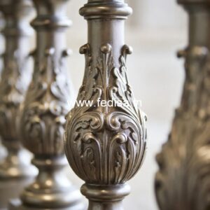 Custom Stone Baluster Design Services Replacing Handrail And Spindles