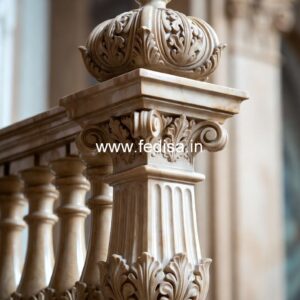 Designer Stone Railings For Villas Rot Iron Balusters