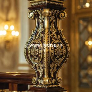 High-end Exterior Stone Designs Square Bannister Spindles