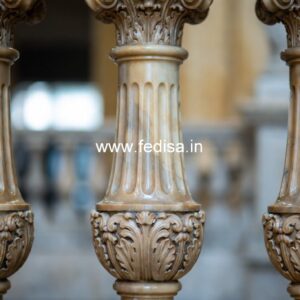 9. Decorative Marble Balusters For Royal Interiors Stair Handrail Balusters
