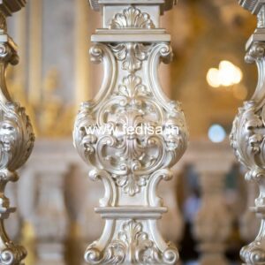 Natural Marble Staircase Design Ideas Twisted Staircase Spindles