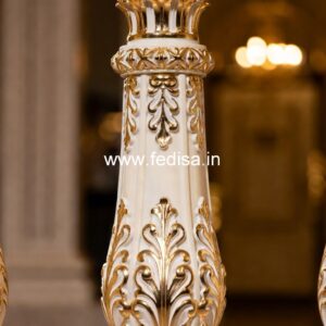 High-end Metal Baluster Designs For Modern Railings White Pvc Spindles