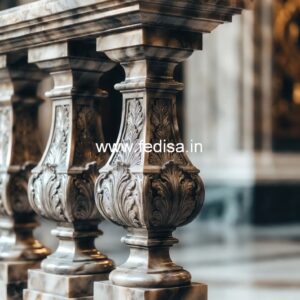 Must-see Stone Staircase Designs Aluminum Spindles