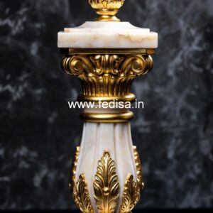 Modern Landscaping Stone Balusters Wrought Iron Pickets