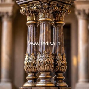 Traditional White Marble Baluster Designs Wood Deck Spindles