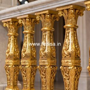 Creative Interior Marble Baluster Ideas Bronze Balusters