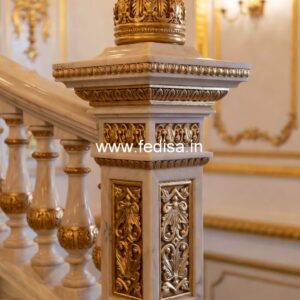 Classic Outdoor Marble Railing Ideas Mega Balusters