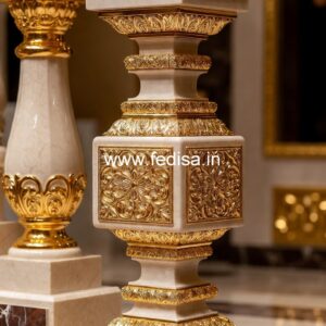 High-end Exterior Marble Designs Fence Spindles