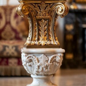 Custom Designer Staircase Railings Stone Balusters