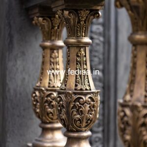 8. Luxury Marble Stone Baluster Designs Metal Porch Balusters
