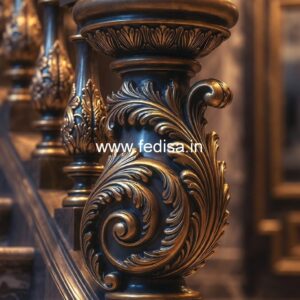 17. Creative Stone Baluster Designs Vinyl Balusters White