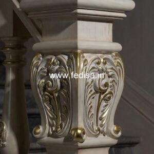 Durable Stone Balusters For Homes White Wood Balusters