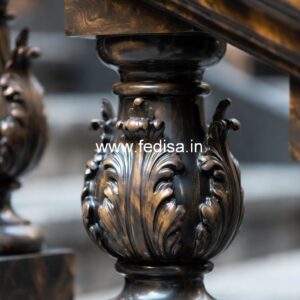 Stylish Terrace Stone Railings 42 Face Mount Balusters