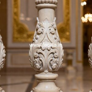 Premium Home Marble Baluster Styles Colonial Stair Baluster