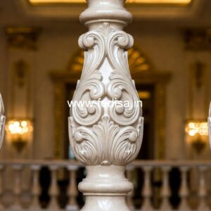 Stone Baluster Export Quality Designs Pre Drilled Deck Rail For Metal Balusters