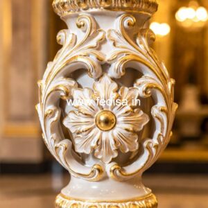 Luxury Garden Stone Baluster Railings Ready Made Wooden Balustrades