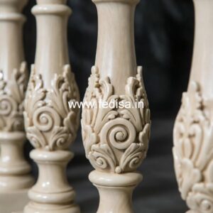 Luxury Patio Stone Baluster Ideas Twisted Spindle Staircase