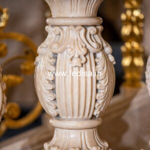 Elegant Architectural Stone Balusters Rectangle Spindles
