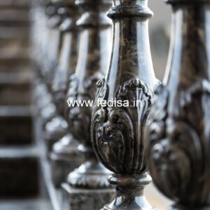 Designer Garden Stone Railings Pine Bannister And Spindles