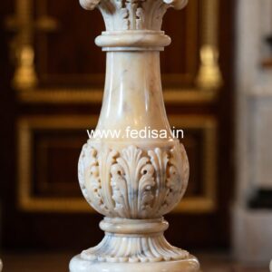 Marble Balusters For Classic Villas White Wood Spindles For Stairs