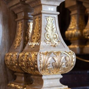 Exclusive Luxury Staircase Baluster Designs Polymer Stone Balustrade Systems