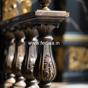 Stunning Luxury Baluster Designs You Must See 38 Face Mount Baluster