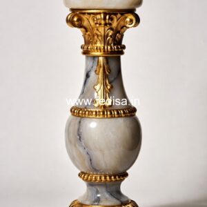 Unique Stone Baluster Designs That Impress Banister With Metal Spindles