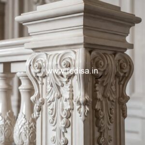Eye-catching Marble Railing Designs DIY Iron Balusters