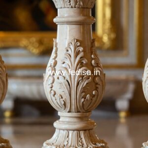 Creative Interior Marble Baluster Ideas Fitting New Handrail And Spindles