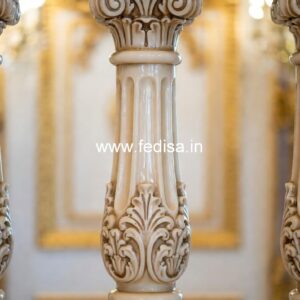 Premium Home Railings With Balusters Modern Wood Spindles