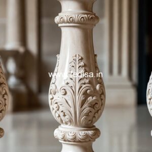 5. Elegant Natural Stone Balusters For Homes Outdoor Iron Balusters